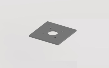 HELES Montage-/ Adapterplatte TENDO 9018 