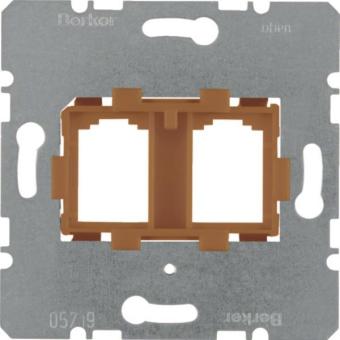 Berker Tragplatte m.oranger       454109 