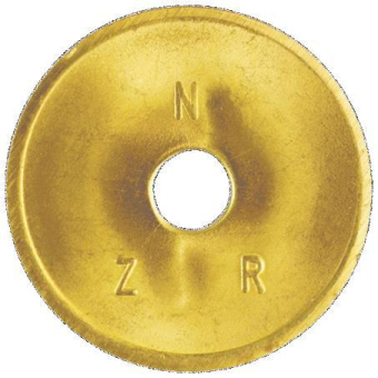 NZR Wertmarken Messing              2020 