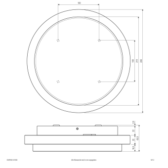 EVN LED Anbauleuchte        DARH54141502 