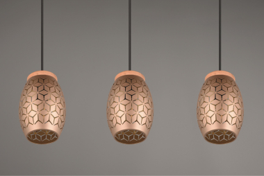 Trio PL BIDAR, 3xE27,          R31573065 