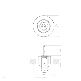 EVN Halogen-NV-Lichtpunkt         426421 