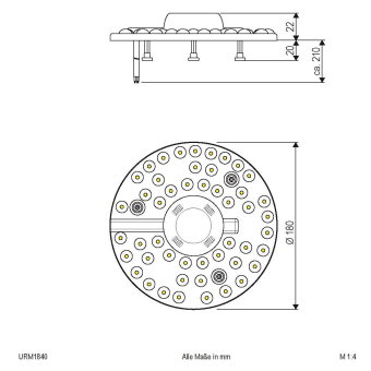 EVN LED-Modul -IP20 -18W -       URM1840 