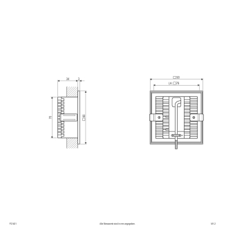 EVN Alu-Power-LED-Einbauleuchte   P21401 