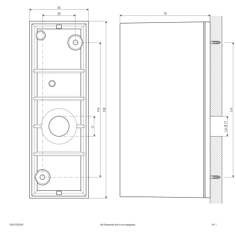 EVN Aluminium-Anbauleuchte   P54012302EW 
