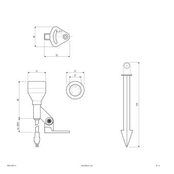EVN 3er-Set Minispot-Leuchte P68123501-3 