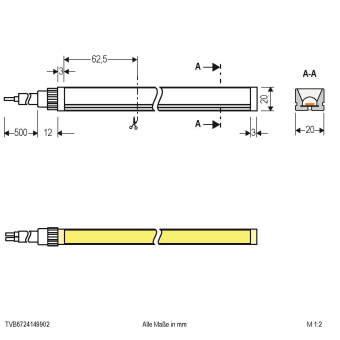 EVN LED-Neon-Flex Topview  TVB6724149902 