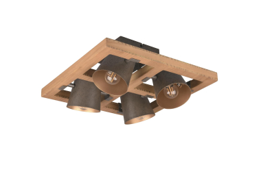 Trio 4er Deckenl. BELL. 4x E14 601900467 