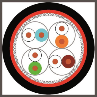 HELU HELUKAT S/FTP 4x2xAWG23/1 PVC/PVC 