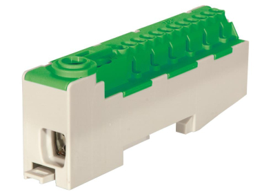 Pollmann Schutzleiterklemme grün PE 14-S 