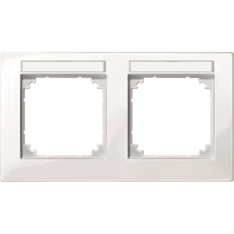 Merten M-PLAN-Rahmen 2f waagrecht 514219 