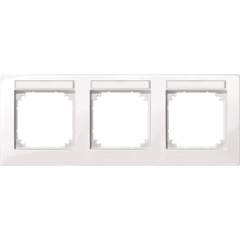 Merten M-PLAN-Rahmen 3f waagrecht 514325 
