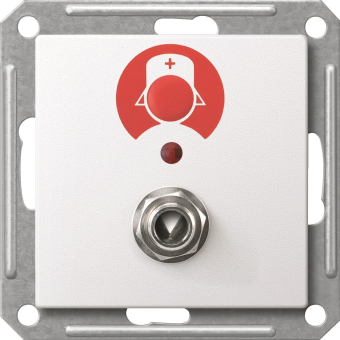 Merten Ruftaster+Steckdose  MEG4847-0325 