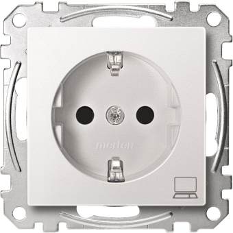 Merten SCHUKO-Steckdose+Kz  MEG2350-0419 