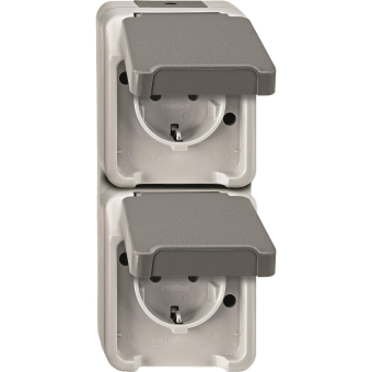 Merten SCHUKO-Doppel-Steck- MEG2329-8029 