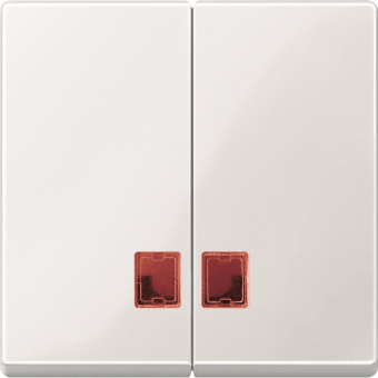 Merten Doppelwippe m.rotem  MEG3456-0319 