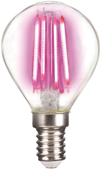 LIGHTME LED-Tropfenlampe 4W pink LM85313 