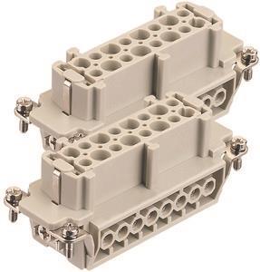 HART Buchseneinsatz 16polig  09330162711 