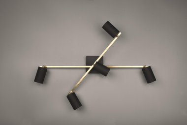 Trio Deckenleuchte MARLEY, 5x  612400580 