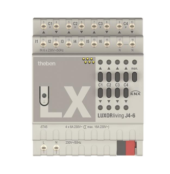 Theben 4f Jalousieaktor LUXORliving J4-6 