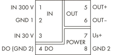WAGO 857-560 Spannungsmessumformer, 