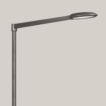 BEGA E-Aufsatzleuchte silber    77950AK4 