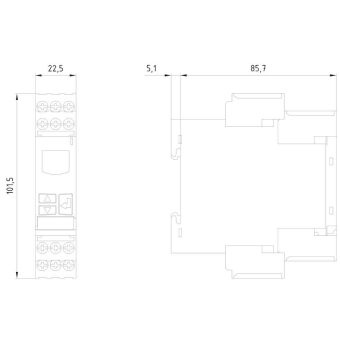 SIEM Überwachungsrelais,   3UG4841-1CA40 