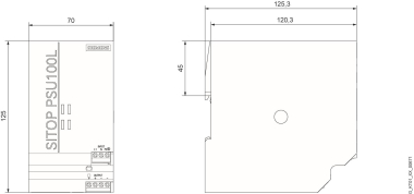 Siemens 6EP13341LB00 SITOP PSU100L 24V/ 