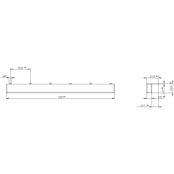 Siemens 5ST36151 Stiftsammelschiene 3ph 