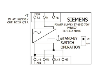 Siemens 6EP13324BA00 SIMATIC PM 1507 
