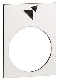 GS Symbolschild schwarz        ZB2BY4965 