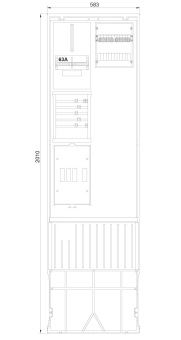 f-tronic Zähler-      ZSA202-2-ZK-HAK-HO 