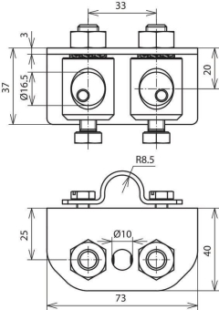 DEHN Befestigungs-Adapter         106325 