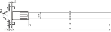 DEHN Distanzhalter mit            106180 
