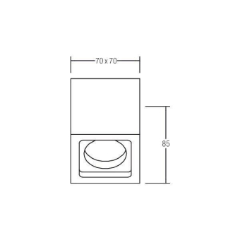 BRUM LED-Deckenaufbaul.         12076173 
