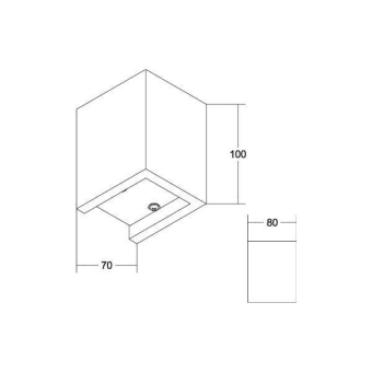 Brumberg LED-Wandleuchte 230V   10100733 
