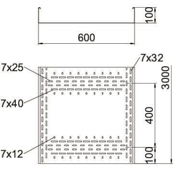 OBO BKRS 1060 FS Kabelrinne BKRS 