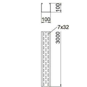 OBO BKRS 1010 FS Kabelrinne BKRS 