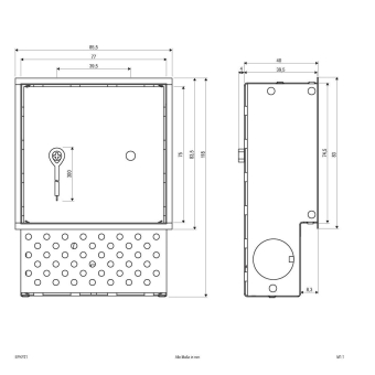 EVN Metall-Einputztopf            EPKP21 
