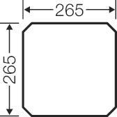 HENS Montage-Platte                MIMP2 