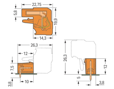 WAGO 232-404/026-000 1-Leiter 