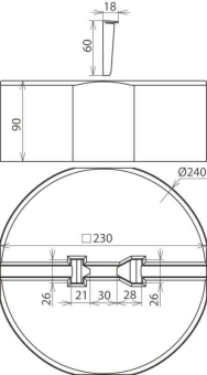 DEHN Betonsockel                  102075 