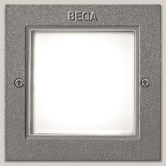 BEGA Einbauleuchte silber       24213AK3 
