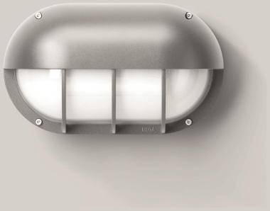 BEGA Wandleuchte 3000K silber   33430AK3 