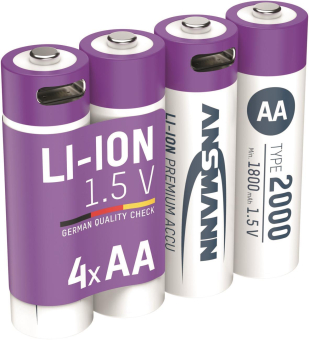 Ansmann   Li-Ion Akku Mignon AA Typ 2000 