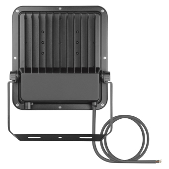 LEDV FLOODLIGHT AREA 72 W 3000 K BK 