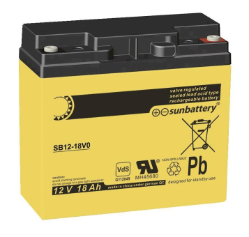 ABUS VdS Akkumulator 12 V, 18 Ah  BT2190 