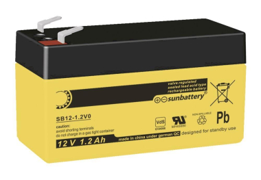 ABUS VdS Akkumulator 12 V, 1,2 Ah BT2012 