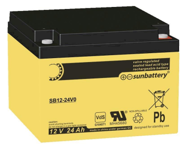 ABUS VdS Akkumulator 12 V, 24 Ah  BT2240 