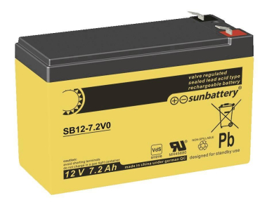 ABUS VdS Akkumulator 12V,  7 Ah   BT2070 